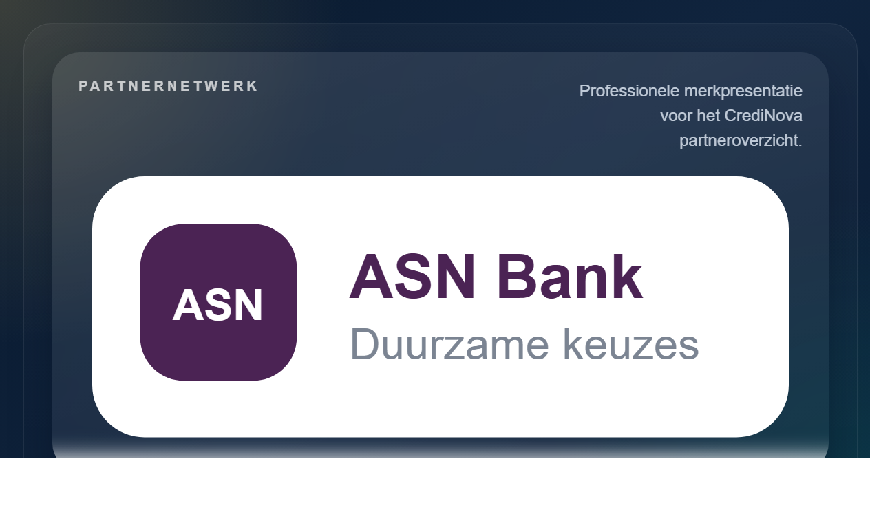 ASN Bank partnerafbeelding